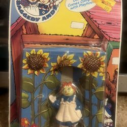 Vintage 1988 Raggedy Ann and Andy Figurine by Tara Toy Corp