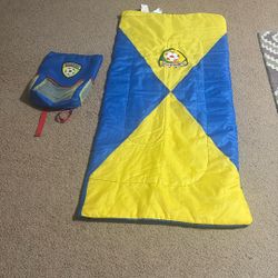 Kids Sleeping Bag With Carry Backpack 