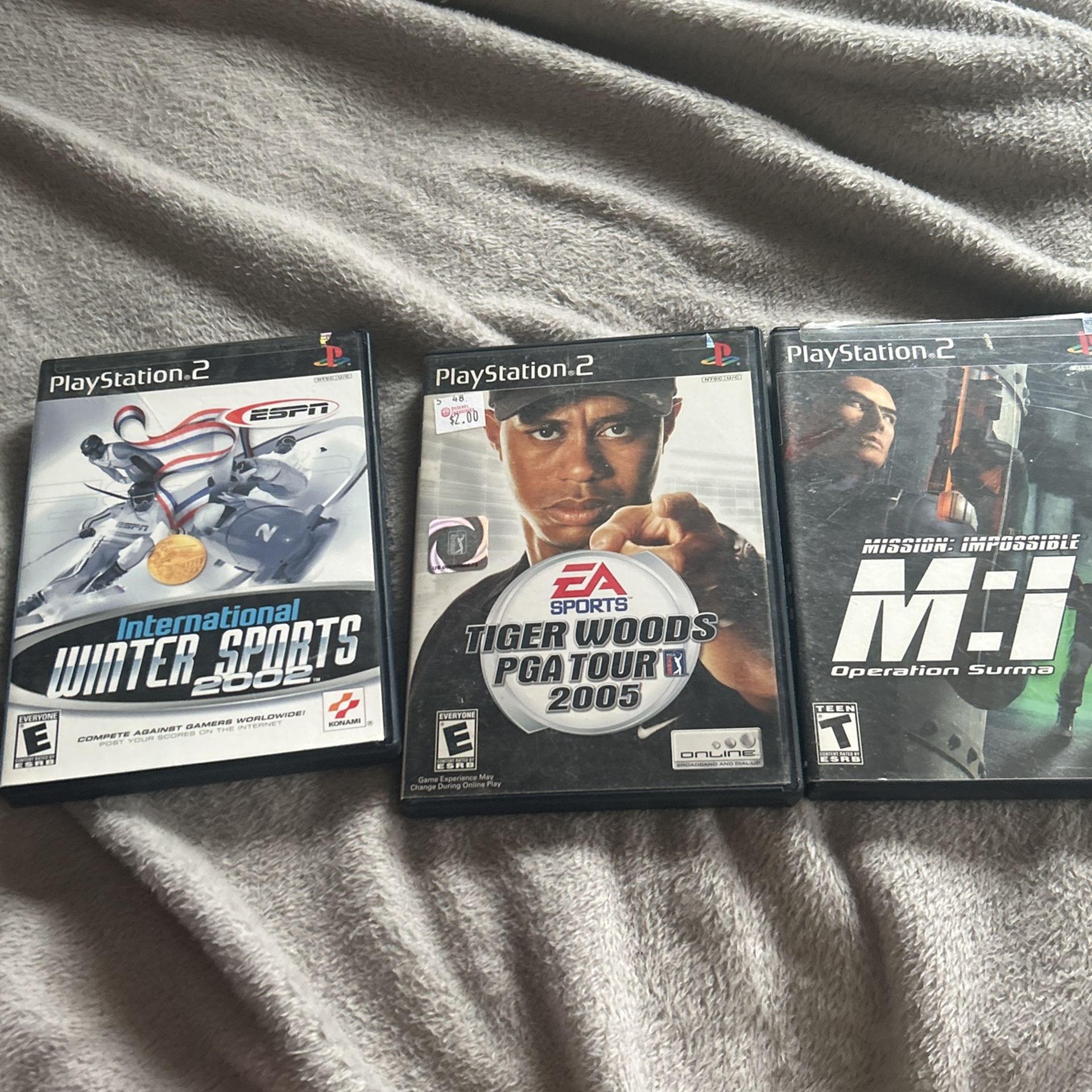A Bundle Of Ps2 Games