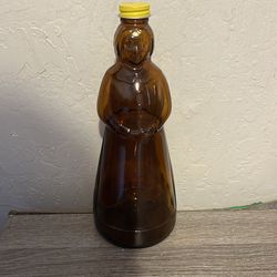 1978 Mrs. Butterworth glass bottle