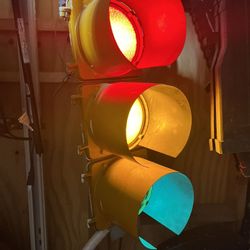 Vintage Traffic Light 
