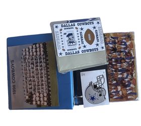 Dallas Cowboys Fan Club Binder With Headshots Cheerleaders & Players