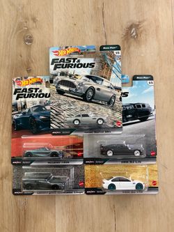 Hot Wheels Fast & Furious Euro Fast 5-Car Set