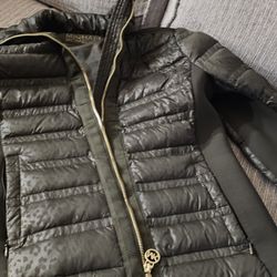 Army Green Michael Kors Coat   Womens Size M
