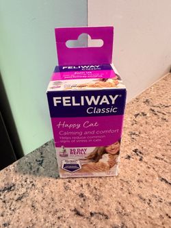 FELIWAY Classic Happy Cat Calming Refill - Purple/White