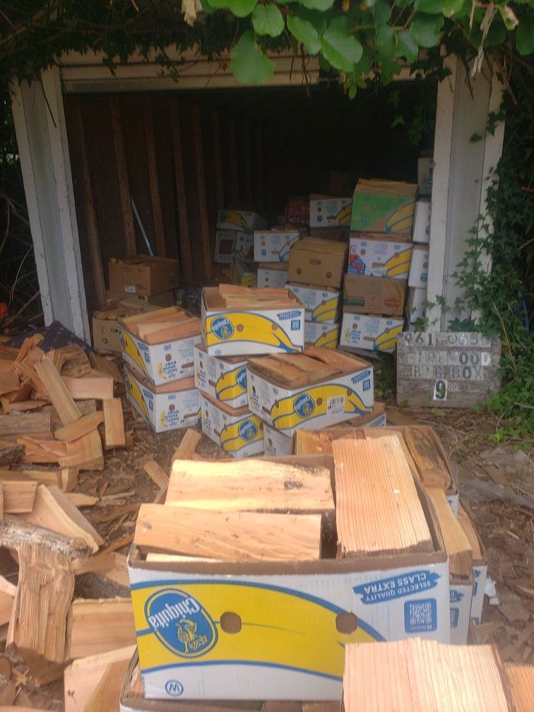 Firewood Bundles In A Banana Box Double A Store Bundle Clean And Ready To Burn 🔥