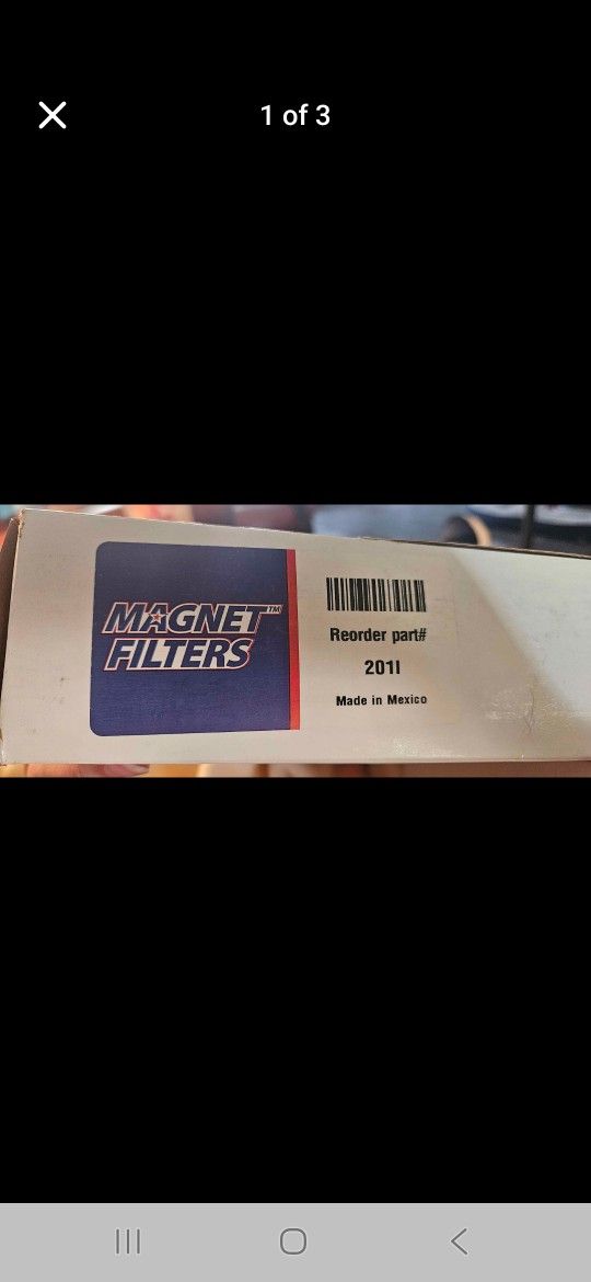 2-Pack Magnet Filters Part 201i