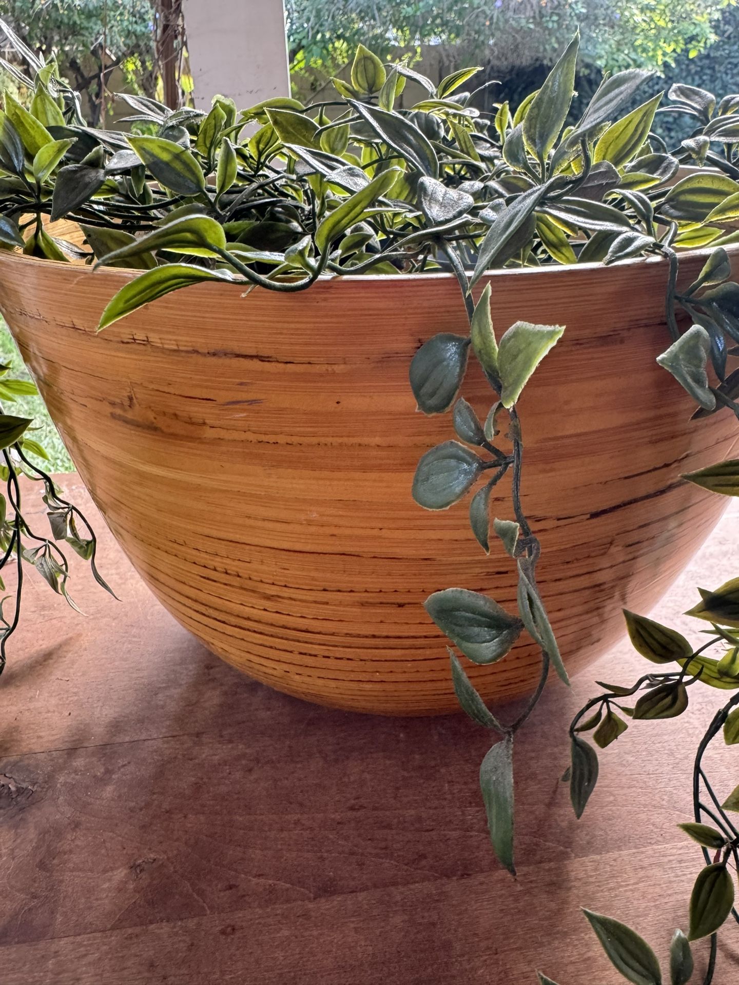Bamboo Spun Bowl