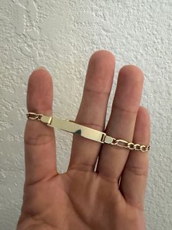 10 karat ID bracelet