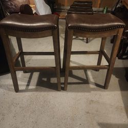 Two 30 Inch BAR STOOLS