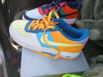 NEW Nike Air Force 1 “What The” Youth/Kids Shoes, Multi-Color