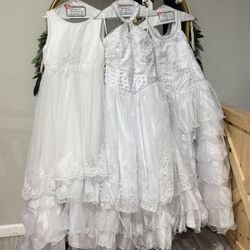 Vestidos De Primera Comunión Talla 16/$75Cada Uno