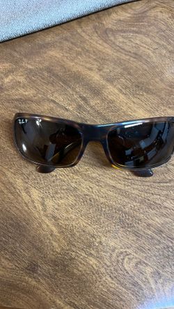 Ray Ban sunglasses.