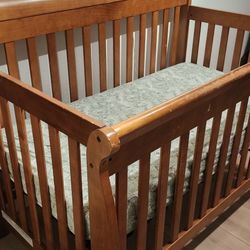 Free Wooden Crib.