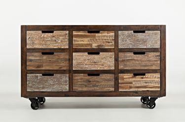 Painted Canyon Brown Accent Chest