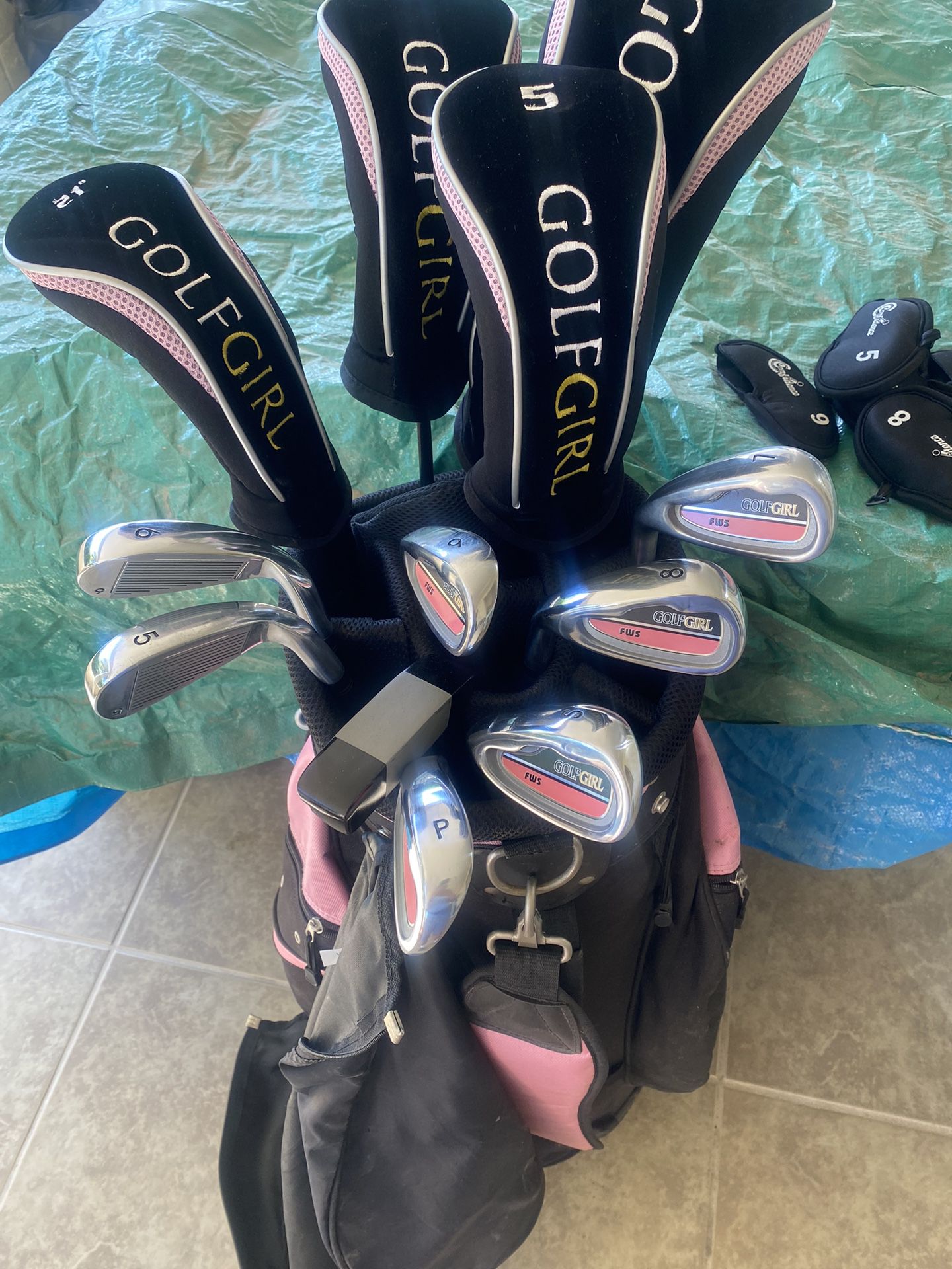 Left Handed Lady Golf Clubs