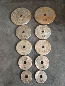 100lb Standard 1inch Weight Plate Set