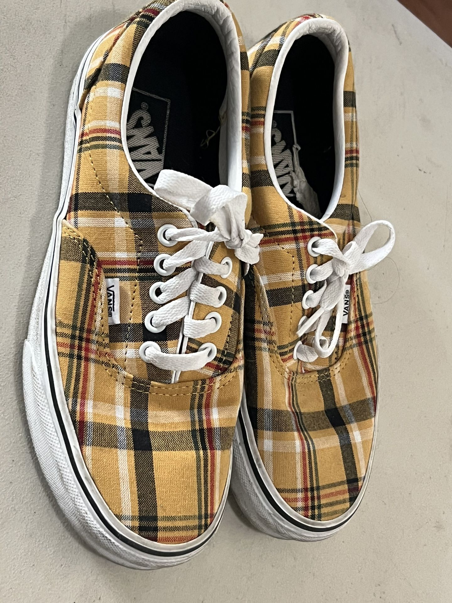 Plaid Vans
