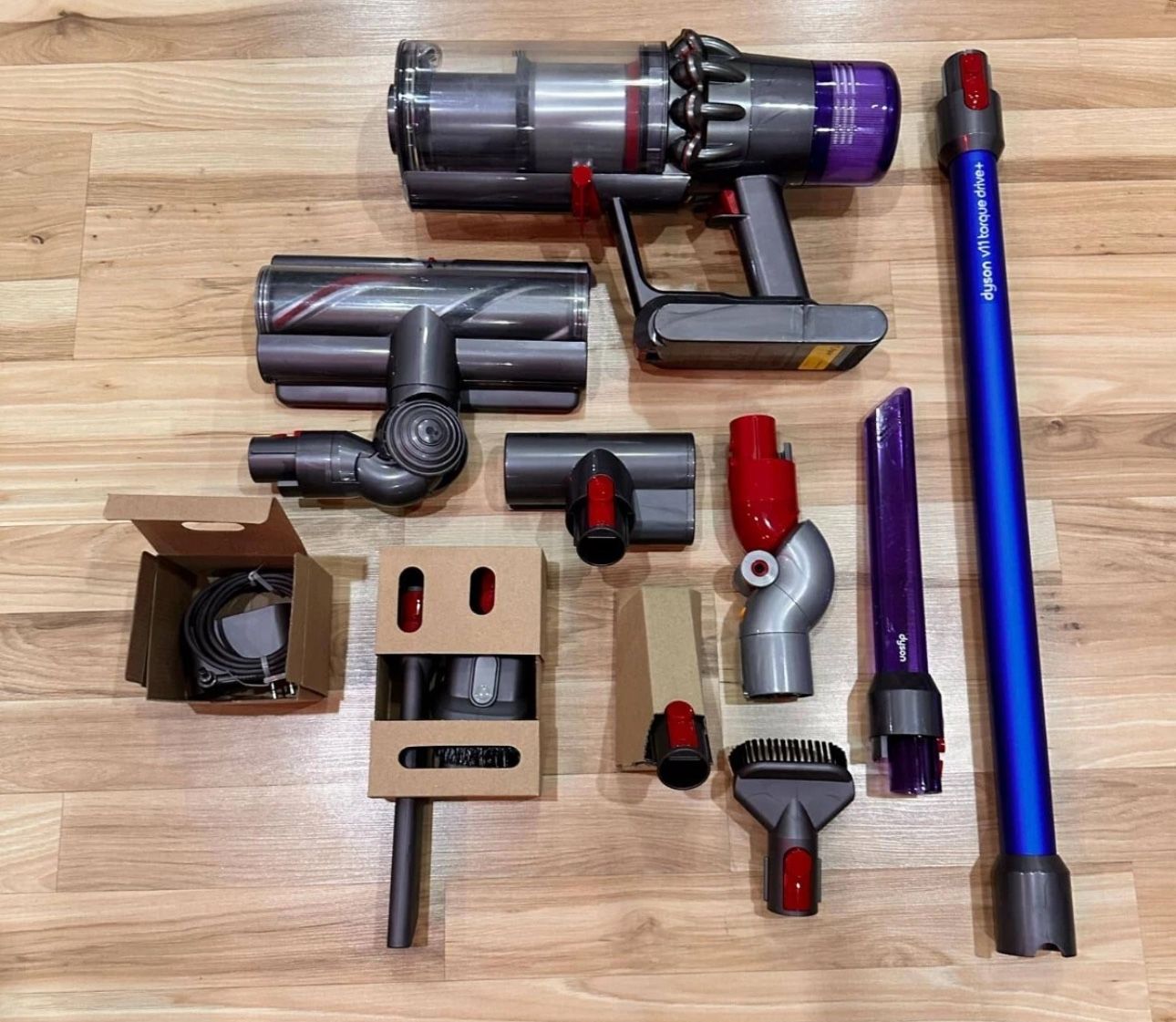 Dyson V11 Torque Drive+ | Iron/Blue