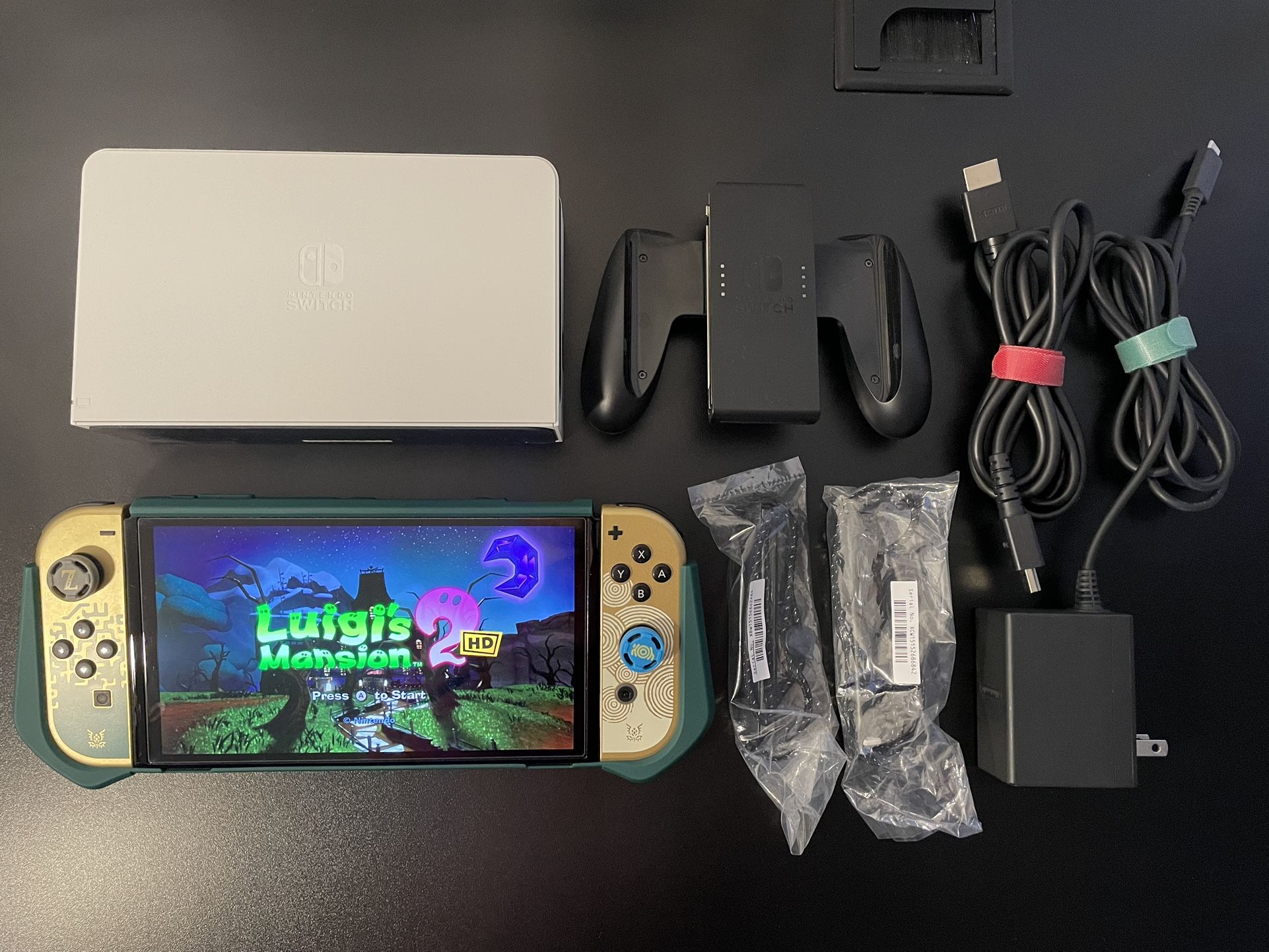 Nintendo Switch OLED with Chip Installed.