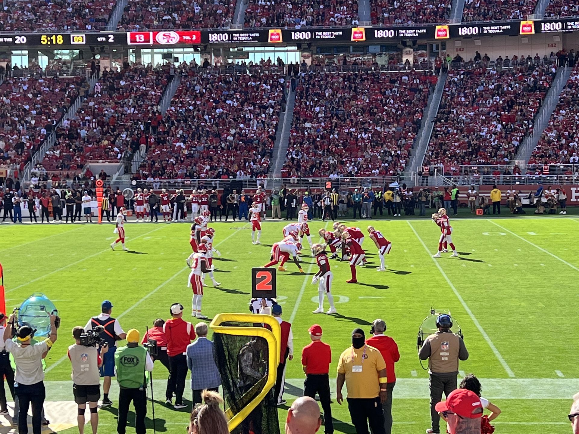 49ers vs. Dolphins - Section 111 Row 9 - Red Zone 2 Tickets $410 Each OBO