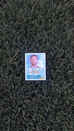 Messi stamp panini