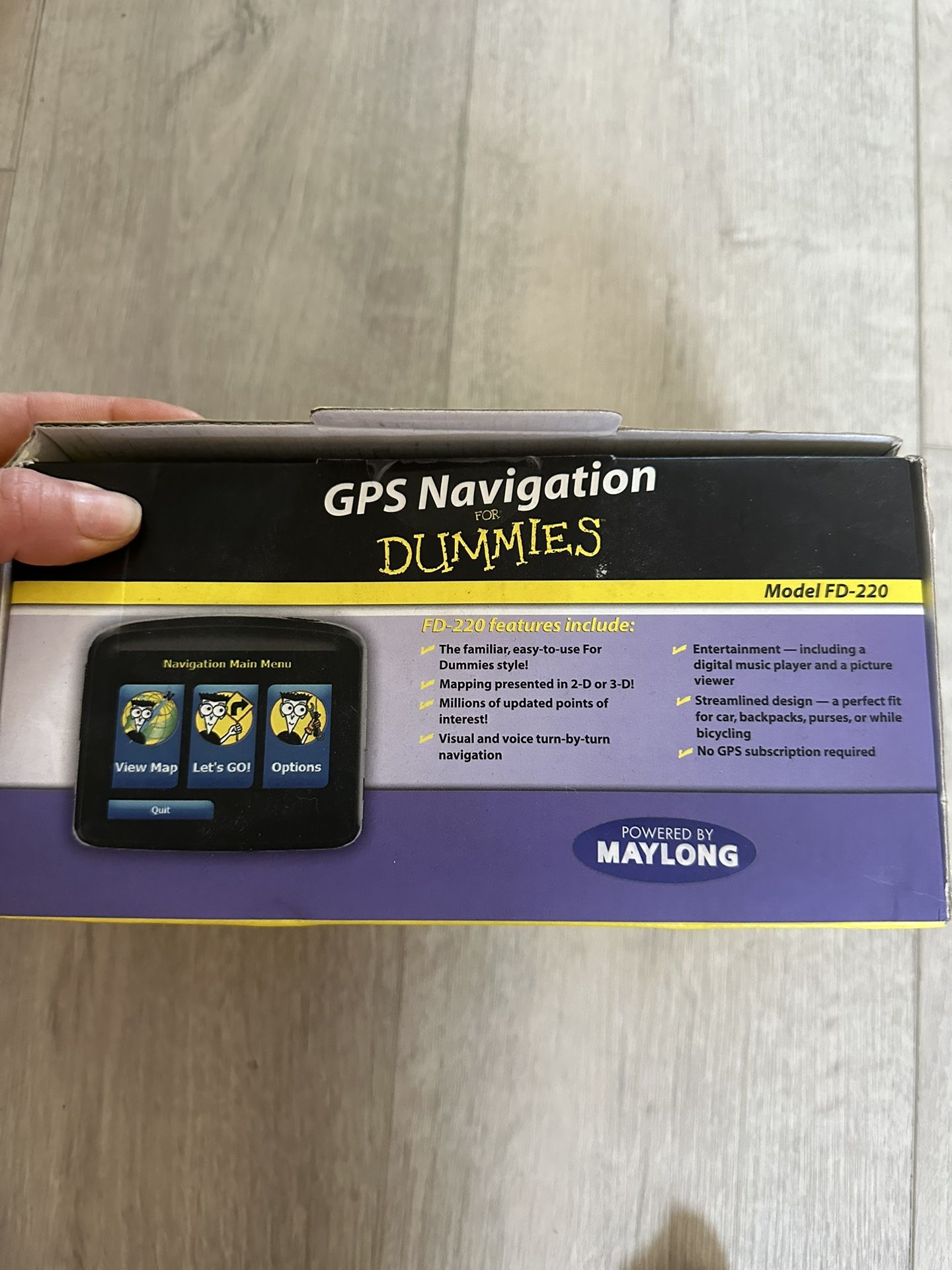 GPS NAVIGATION FOR DUMMIES
