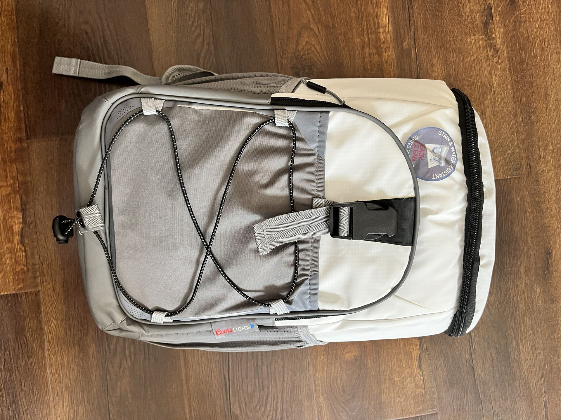 Coorslight cooler backpack used condition