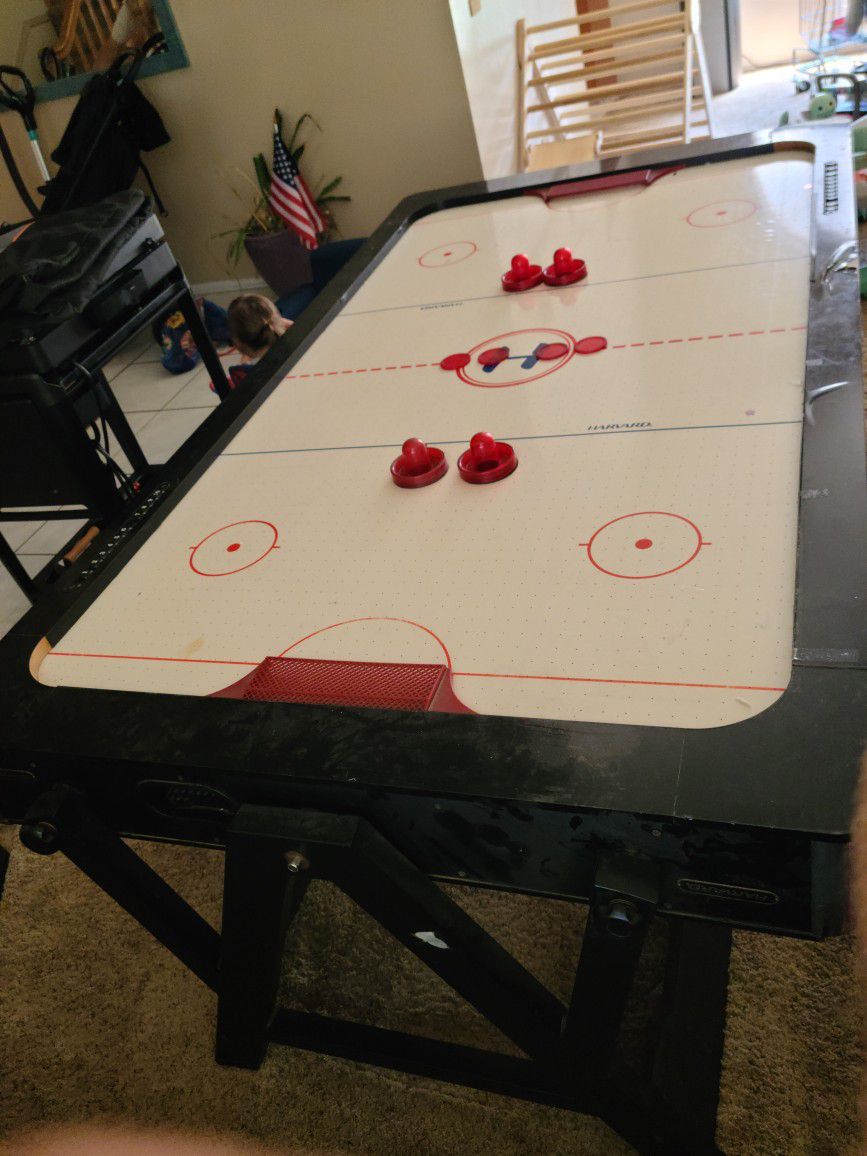 Pool Table / Air Hockey Combo