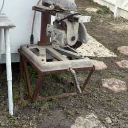 Antique Sliding Miter Saw