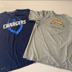 LA Chargers Dry Fit Shirts L