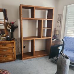 Solid OAK Shelving