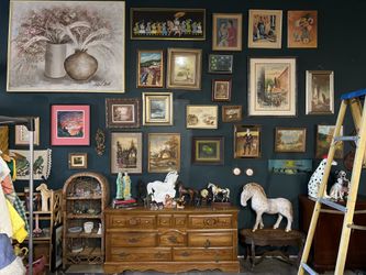 Tons Of Vintage Art At The Warehouse 