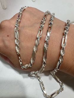 925 Silver Figaro Rope/ Milano Chain