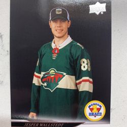 Jesper Wallstedt RC 2024-25 Upper Deck Extended 1st Round Rookies #734 Wild