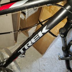 Mountain 26" bicycle frame size 19.5" 49 cm Trek 820 fork brakes gears all included $120