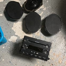 Mustang Car Speakers And stereo