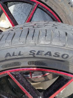 2x 18” Wheels & Tires – 235/45ZR18 – $200
