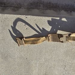 Skid Steer Steel Track Installation Ratchet Strap Tool