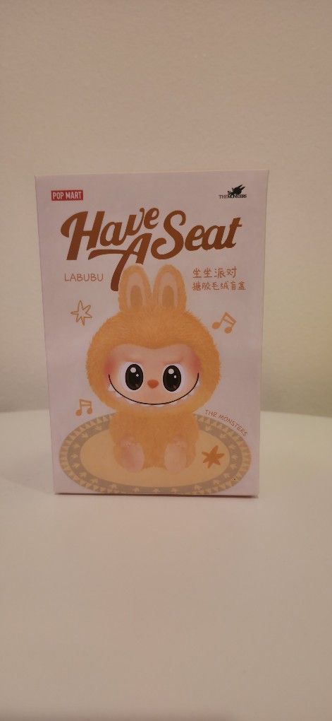 POP MART The Monsters - Labubu "Have A Seat" Series (Flocked Vinyl Figure / Blind Box)