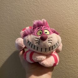 CHESHIRE CAT PLUSH FROM DISNEY ALICE IN WONDERLAND CHESHIRE PLUSH 7”