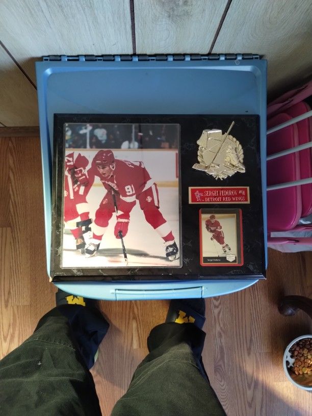 Sergei Fedorov Plaque