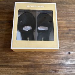 Michael Kors Slippers, Brand New In Box, Size 10, $60