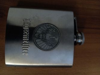 6 oz Jeigermeister stainless steel flask