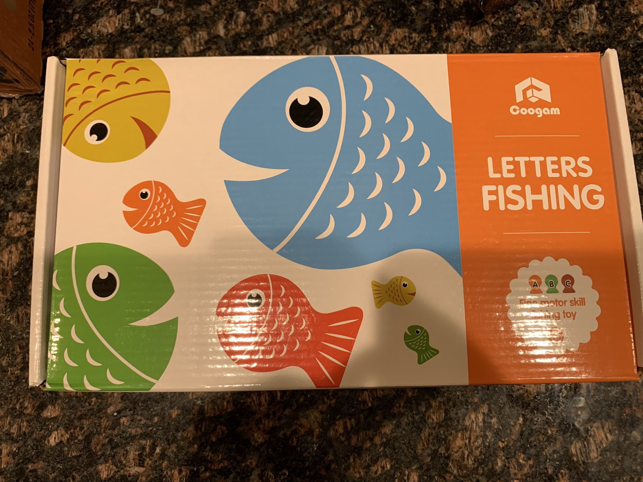 Wooden Magnetic Fishing Game Toys