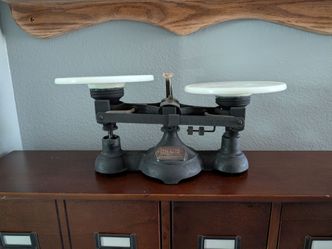 Vintage ohaus scale