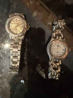 2 Ladies Watches 1- Tag Hauer And 1 - Hugo Max