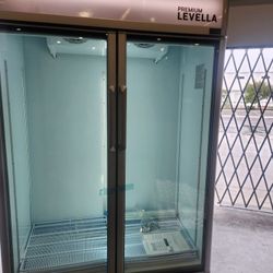 Refrigeradora Nevera De Exhibicion 2 Puertas 