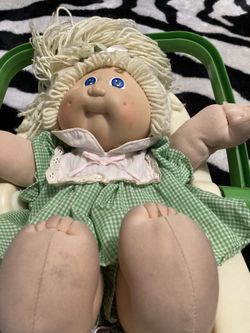 Cabbage Patch Doll With Carrier