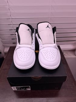 Jordan 1 Low White Black Size 11